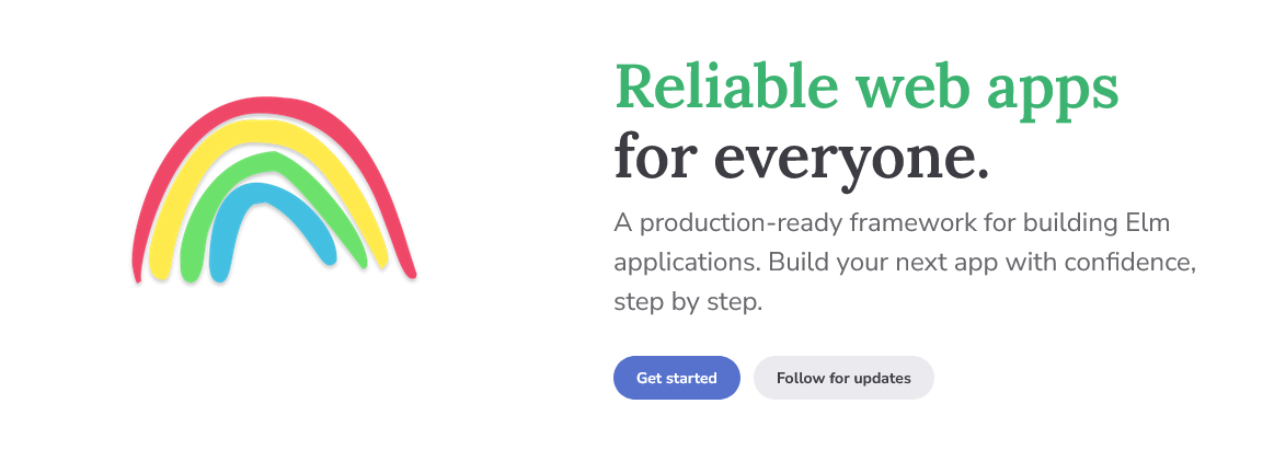 Elm Land logo banner Elm Land logo banner