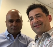 Jason Stone Selfie with DNN CEO Navin Nagiah