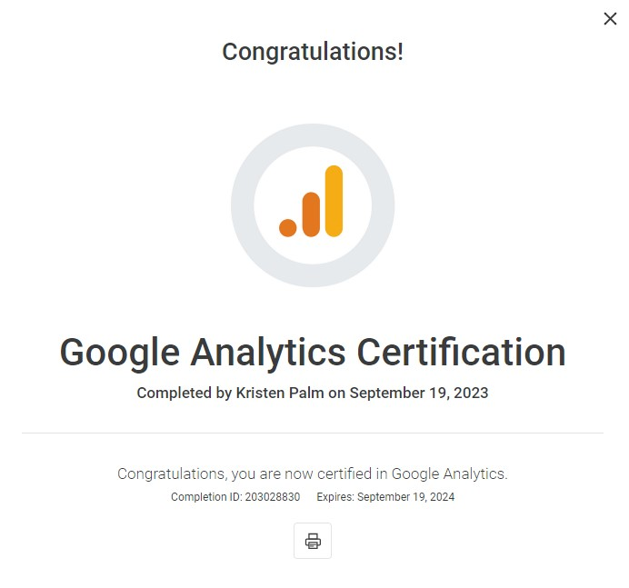 Google Certification