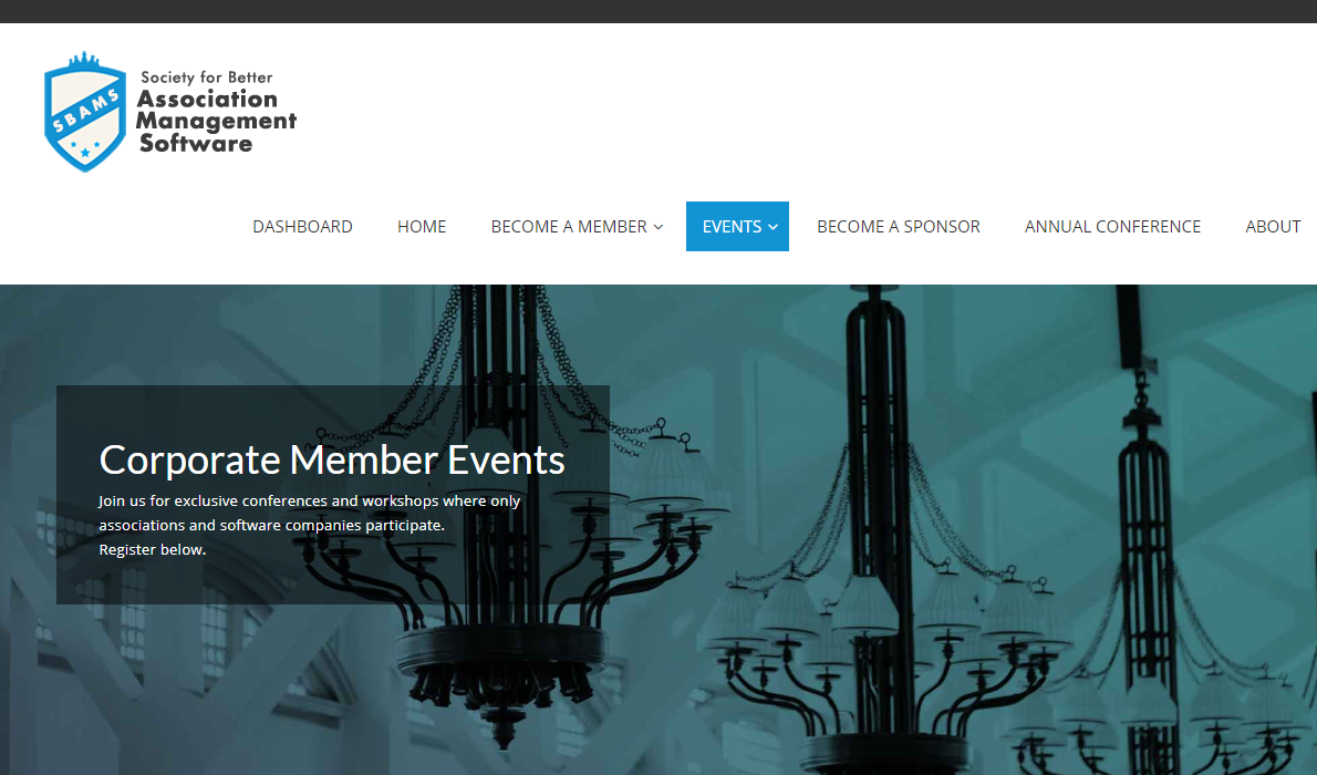 AMS Event Registration Options 