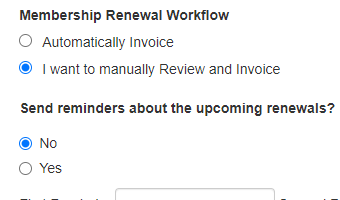 Association Software Recurring Membership Billing