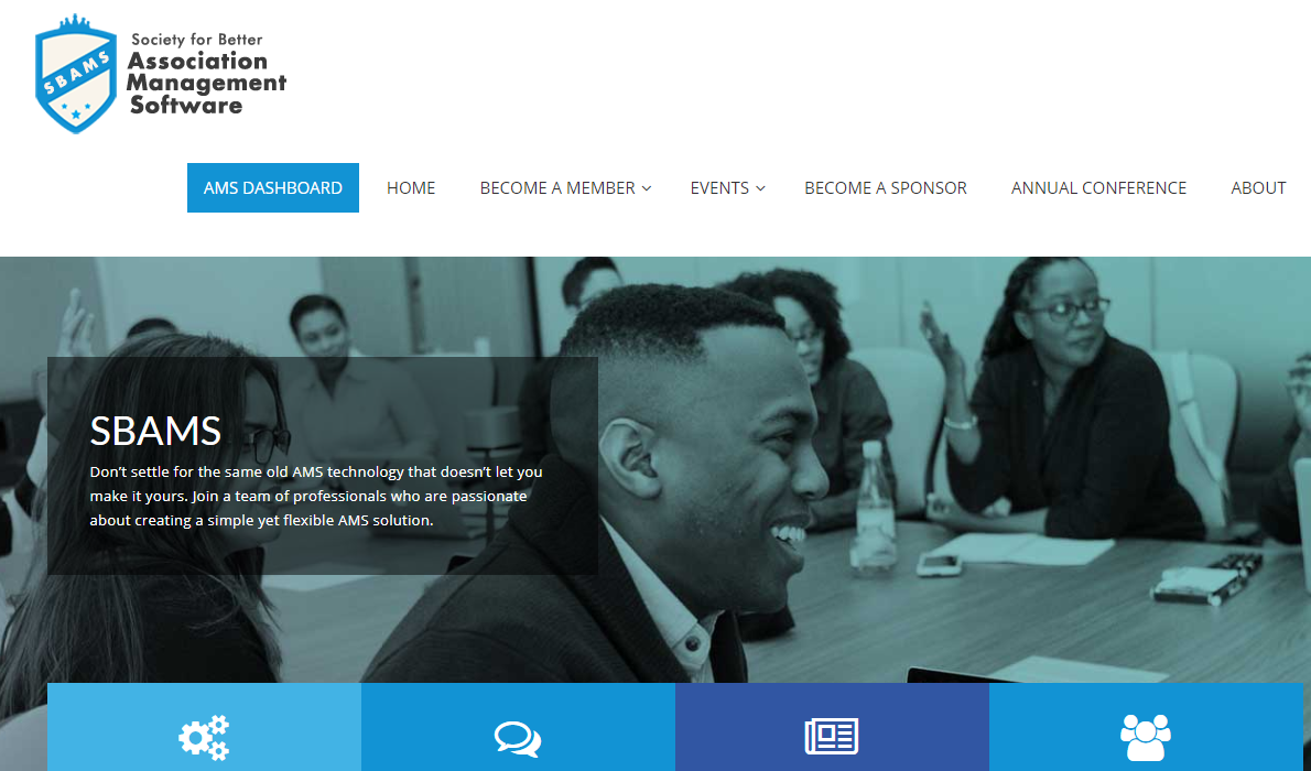 Association Management Software Website