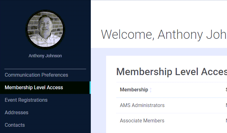 Custom Membership Portal Development